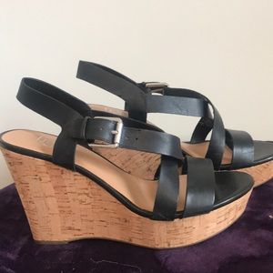 Franco Sarto Wedge Sandals - NWOT